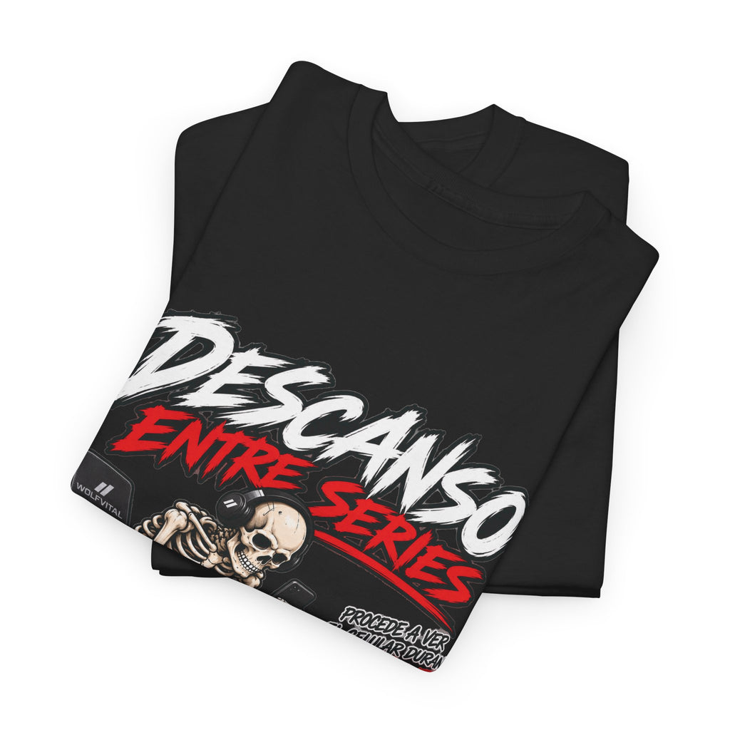 WOLFVITAL – Descanso Entre Series | Camiseta Gym