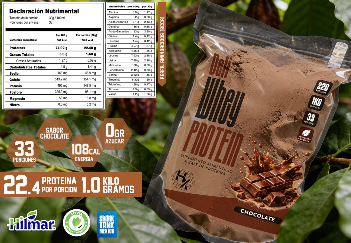 Whey Protein Hilmar Chocolate 1 kg